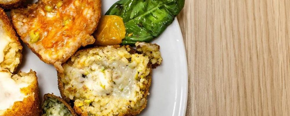 Arancini tasting